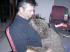 Giubo mit Herrchen